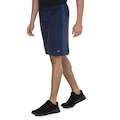 Bermuda 7" Malha Masculina Oxer Mesh Mescla AZUL ESCURO