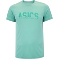 Camiseta ASICS Manga Curta Fugi - Masculina VERDE CLARO