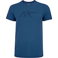 Camiseta ASICS Manga Curta Light Nagoya - Masculina AZUL/AZUL CLARO