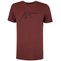 Camiseta ASICS Manga Curta Light Nagoya - Masculina VINHO