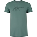 Camiseta ASICS Manga Curta Light Nagoya - Masculina VERDE/VERDE ESC