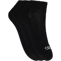 Kit de Meias Cano Curto Olympikus Adulto PRETO