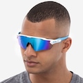 Opção de cor AZUL/BRANCO de Óculos de Sol Oakley Radar Path High Polarized - Adulto