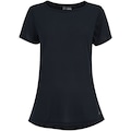 Camiseta Cava Tradicional Básica Manga Curta Oxer Jogging III - Feminina PRETO