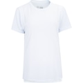 Camiseta Respirável Cava Tradicional Oxer Manga Curta com Abertura Lateral - Feminina BRANCO