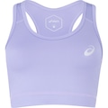 Opção de cor LILAS de Top Fitness ASICS sem Bojo Média Sustentação Basic Logo - Adulto