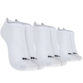 Kit de Meias New Balance Cano Invisível - 3 Pares - Adulto BRANCO