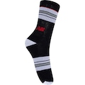 Meia New Balance Cano Alto Listrada - Adulto PRETO