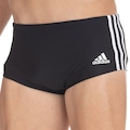 Sunga adidas 3 Listras - Masculina PRETO