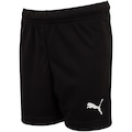 Calção Juvenil Puma Team Rise PRETO