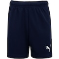 Calção Juvenil Puma Team Rise AZUL ESCURO