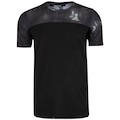 Camiseta adidas Manga Curta Workout Aop - Masculina PRETO/PRATA