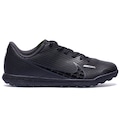 Chuteira Society Infantil Nike Mercurial Zoom Vapor 15 Club TF PRETO/BRANCO