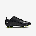 Chuteira de Campo Infantil Nike Mercurial Zoom Vapor 15 Club PRETO