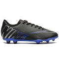 Chuteira de Campo Infantil Nike Mercurial Zoom Vapor 15 Club PRETO/PRETO