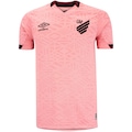 Camisa Athletico-PR 22 Outubro Rosa Umbro - Masculina ROSA