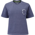 Camiseta do Brasil CBF Cropped Manga Curta Casual - Feminina AZUL
