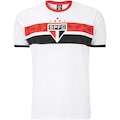 Camiseta do São Paulo 22 Masculina Braziline Stencil BRANCO