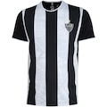 Camiseta Atlético-MG 22 Masculina Braziline Poetry PRETO