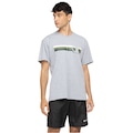 Camiseta Champion Manga Curta Classic Graphic - Masculina CINZA