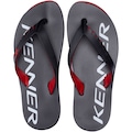 Chinelo Kenner Red High - Masculino PRETO/VERMELHO