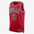Camiseta Regata Chicago Bulls Nike Masculina Dri-Fit Swgmn LIMÃO