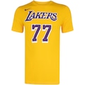 Camiseta Los Angeles Lakers NBA Nike - Masculina AMARELO/ROXO