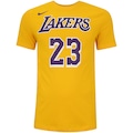 Camiseta Los Angeles Lakers NBA Nike - Masculina AMARELO CLARO