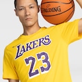 Camiseta Los Angeles Lakers NBA Nike - Masculina AMARELO CLARO