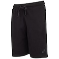 Bermuda de Moletom Infantil ASICS PRETO