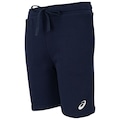 Bermuda de Moletom Infantil ASICS AZUL ESCURO