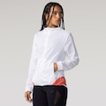 Jaqueta ASICS com Capuz Icon Packable - Feminina BRANCO