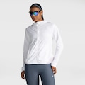 Jaqueta ASICS com Capuz Icon Packable - Feminina BRANCO/ROXO CLA