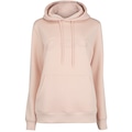 Blusa de Moletom Feminina ASICS com Capuz Canguru e Fleece ROSA CLARO