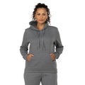 Blusa de Moletom Feminina Oxer Canguru com Capuz CINZA MESCLA