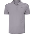 Camisa Polo ASICS Manga Curta Botões - Masculina ROXO CLARO