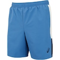 Bermuda Asics 7 Recortada Masculina AZUL/PRETO