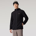 Jaqueta Fleece com Capuz Nord - Masculina PRETO