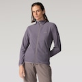 Jaqueta Fleece com Capuz Nord - Feminina LILAS