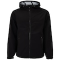 Jaqueta Masculina Nord com Capuz Impermeável Selada PRETO