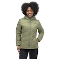 Jaqueta Feminina Nord com Capuz Packable VERDE CLARO