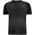 Camiseta do Flamengo 22 Masculina Braziline ADT PRETO