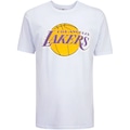 Camiseta Los Angeles Lakers NBA Estampada - Masculina BRANCO