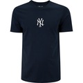 Camiseta Manga Curta New Era New York Yankees MLB Exclusivo - Masculina AZUL ESCURO
