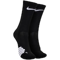 Meias Nike Elite Crew NBA Adulto 1 Par PRETO/BRANCO