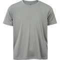 Camiseta Júnior Adams Manga Curta Lisa CINZA