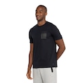 Camiseta Masculina Oxer Manga Curta Lettering Sports PRETO