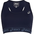 Top Fitness sem Bojo ASICS Média Sustentação Toya Run Basic - Adulto AZUL ESCURO
