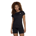 Camiseta Feminina ASICS Manga Curta Trainning Basic PRETO