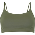 Top Fitness sem Bojo Oxer Baixa Sustentação Reversível Bicolor VERDE/VERDE CLA